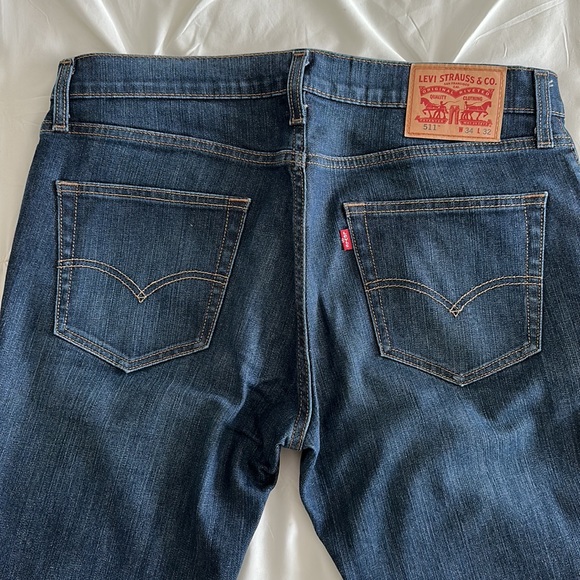 Levi’s 511 Men’s Jeans 34L 32L - Picture 3 of 8
